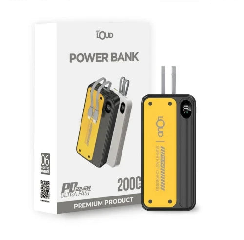 LOUD Power Bank 20000Mah Power Bank Fast Charging